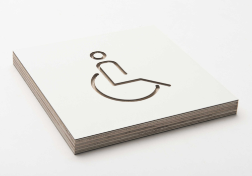 Pictogram invalide - signalisatie