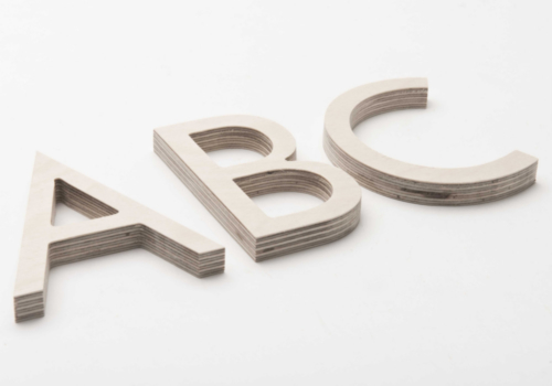 Letters voor signalisatie & bewegwijzering