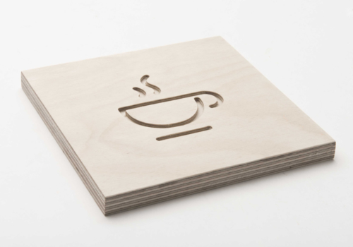 Cafetaria pictogram - signalisatia