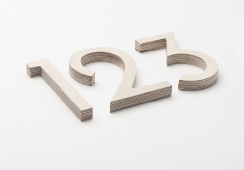 Cijfers voor signalisatie & bewegwijzering