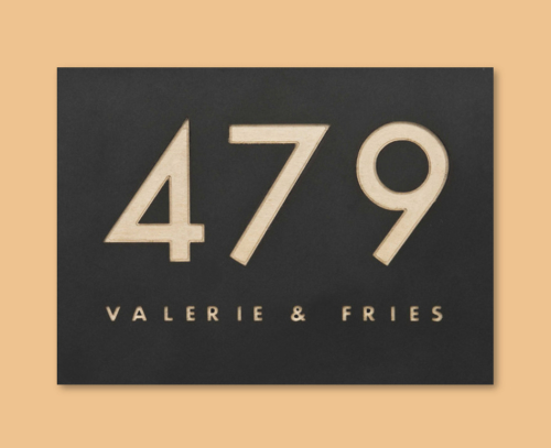 Gepersonaliseerde naamborden