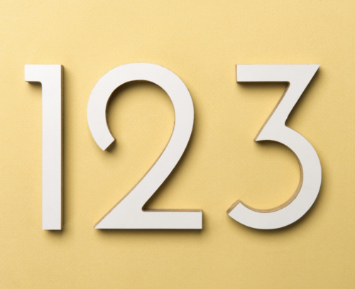 Cijfers / Huisnummers