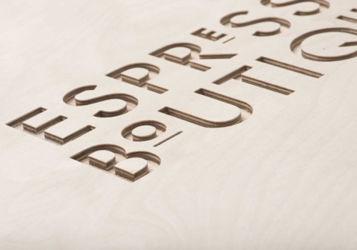 Naambordje Scandinavia naambord berk - Hellowood